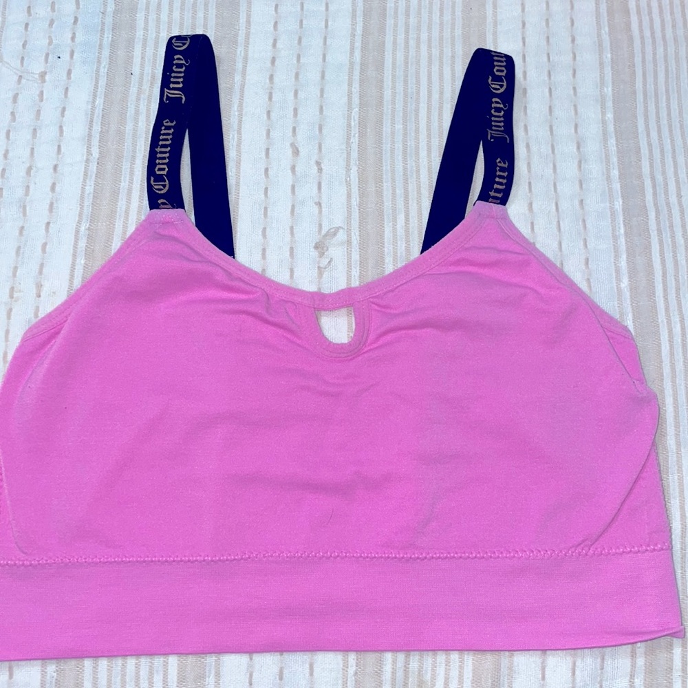 Juicy Couture Bralette pink/lavender color | no tags | size small